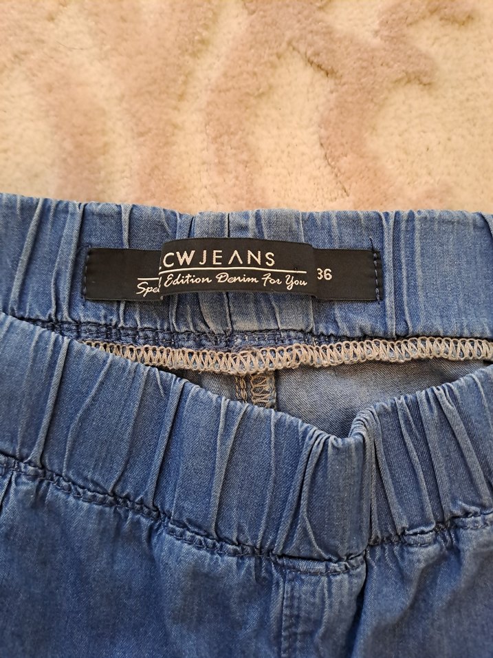 Rahat Kesim Mavi Kadın Denim Pantolon - Görsel 2