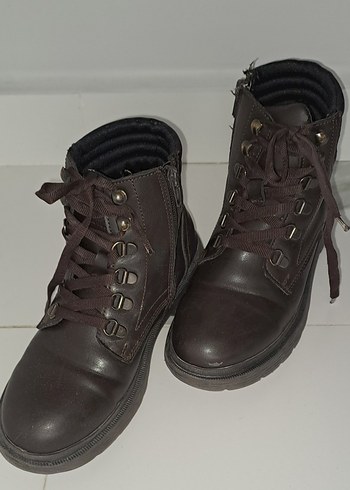 Kahverengi Kadın Dolgu Topuklu Bot - Görsel 2