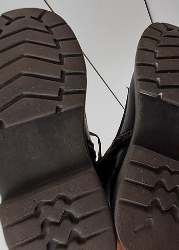 Kahverengi Kadın Dolgu Topuklu Bot - Görsel 7