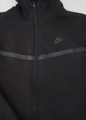 Nike Siyah Fermuarlı Erkek Sweatshirt Hırka - Görsel 6