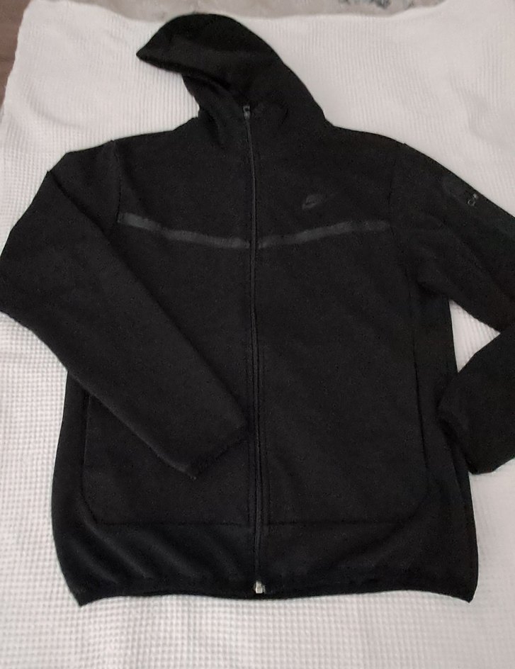Nike Siyah Fermuarlı Erkek Sweatshirt Hırka - Görsel 5