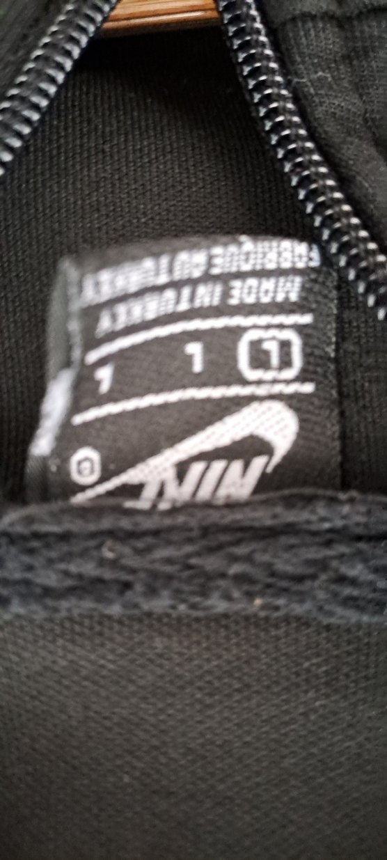 Nike Siyah Fermuarlı Erkek Sweatshirt Hırka - Görsel 3