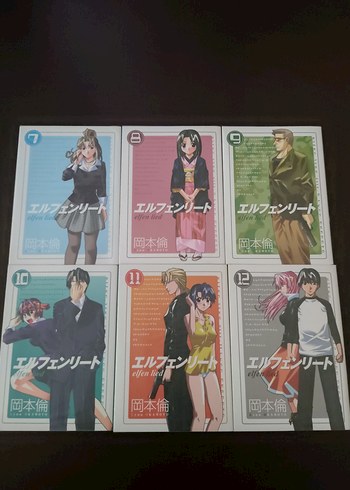 Elfen Lied Manga 1-12 Seri