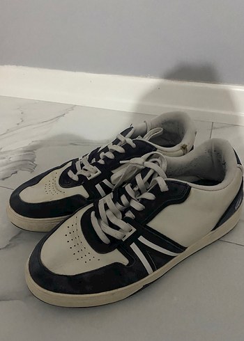 Diğer Beyaz Siyah Bağcıklı Spor Ayakkabı