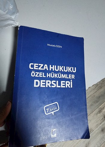 Ceza Hukuku Özel Hükümler Dersleri - 7. Baskı mustafa özen