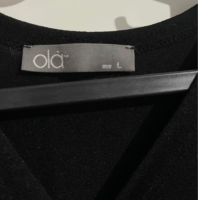 Siyah, Uzun Kollu Kadın Elbise - Görsel 2