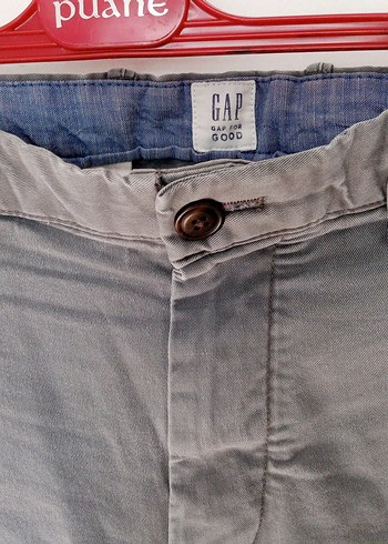 Gri Erkek Denim Midi Şort - Görsel 2