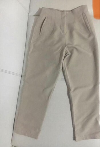 m Beden camel Renk Camel yüksek bel pantolon