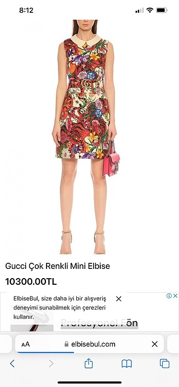 l Beden Gucci model elbise