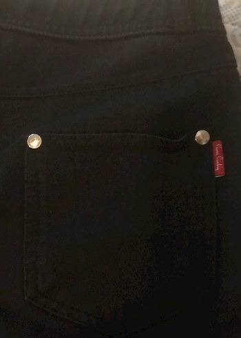 Pierre Cardin Dik Kesim Siyah Kadın Kumaş Pantolon