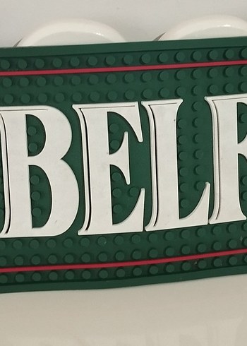 Retro Yeşil Parlak ağır plastik bar mat