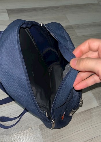 Mavi Baskılı Kadın Sırt Çantası - Görsel 4