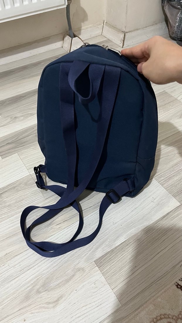 Mavi Baskılı Kadın Sırt Çantası - Görsel 2