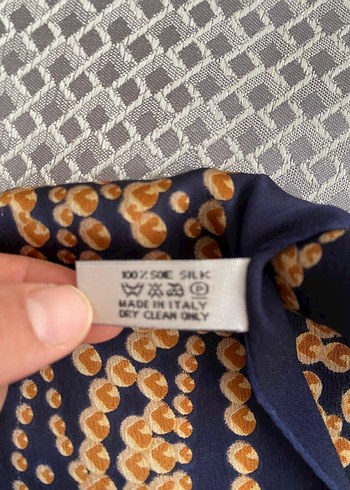 Chanel Parlak Mavi Bohem Kadın şal