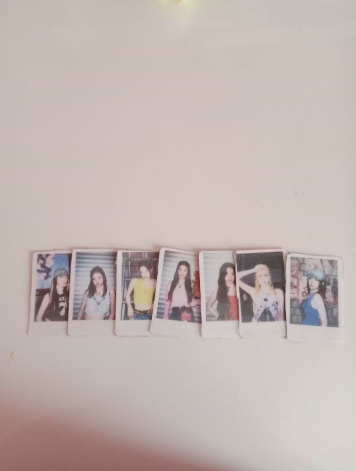 BABYMONSTER(DRİP)  PVC KAPLAMALI POLOCART - Görsel 2