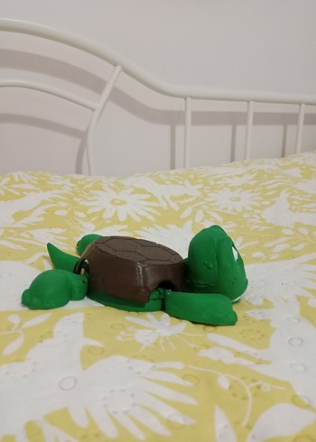 3D BASKILI KAPLUMBAĞALI BARDAK ALTLIĞI - Görsel 4