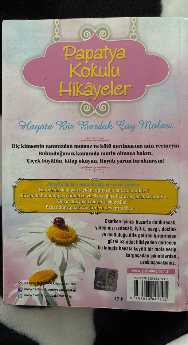 Papatya Kokulu Hikayeler - Kokulu Kitap - Görsel 2