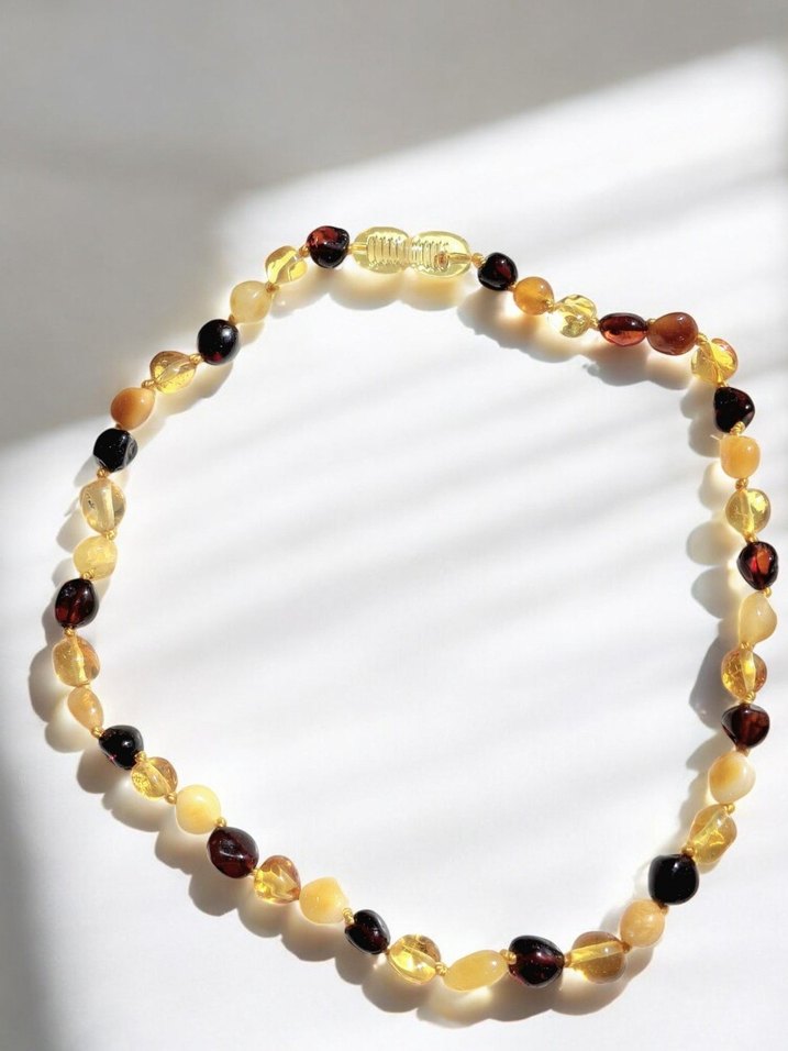 Kehribar Bebek-Çocuk Kolye - Görsel 3