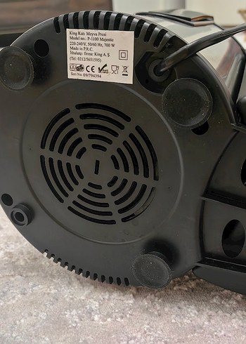 Gri Paslanmaz Çelik Katı Meyve Sıkacağı - Görsel 8