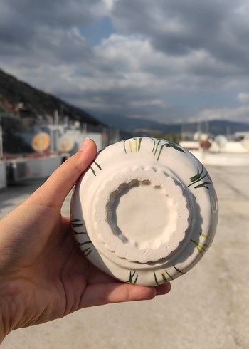 Seramik Tavşanlı Kase - Görsel 2