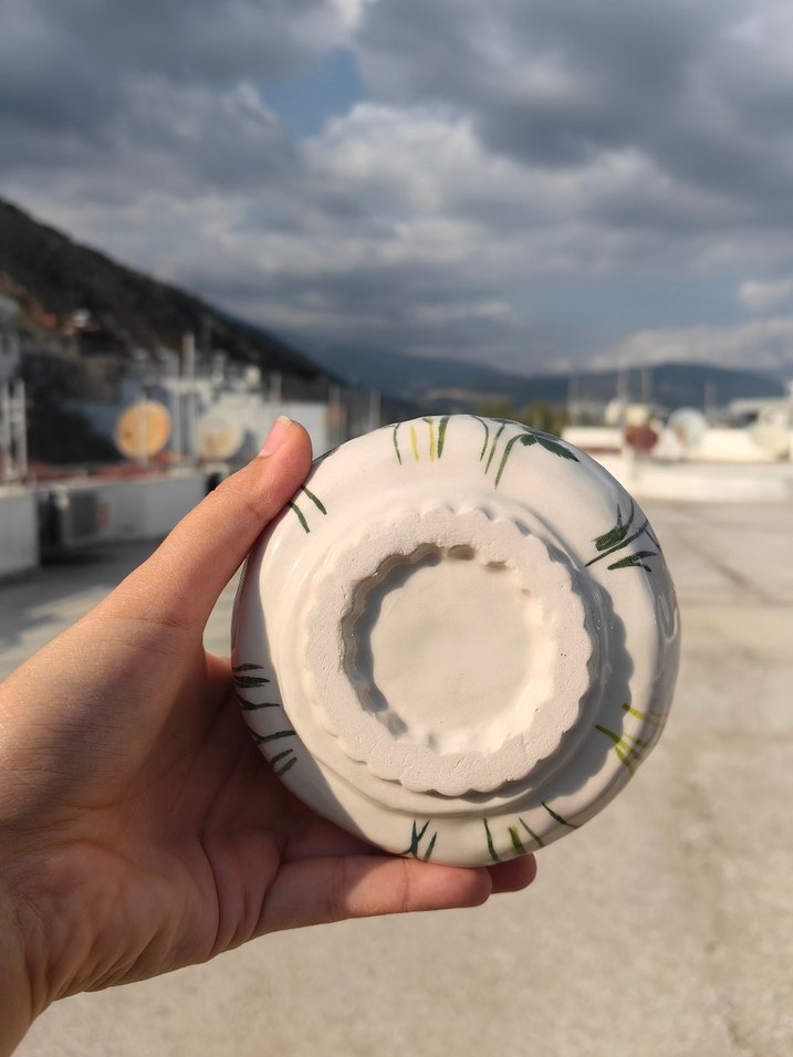 Seramik Tavşanlı Kase - Görsel 2