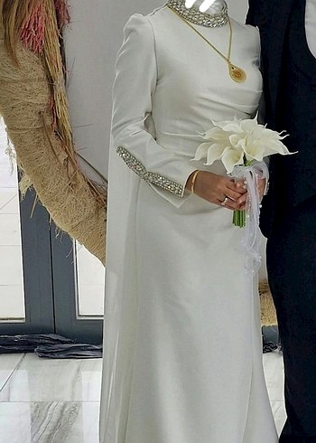 Zarif ve Şık Nikah Abiyesi - Görsel 7