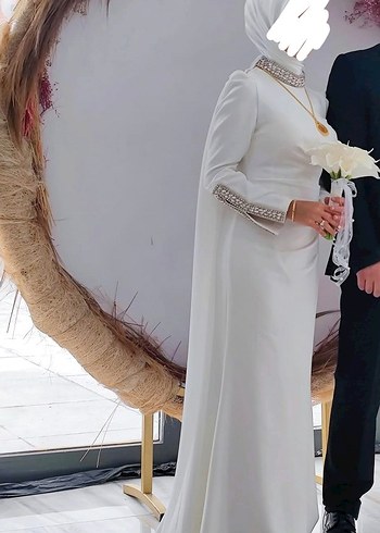 Zarif ve Şık Nikah Abiyesi - Görsel 6