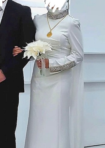 Zarif ve Şık Nikah Abiyesi - Görsel 5