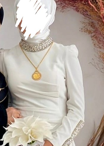 Zarif ve Şık Nikah Abiyesi - Görsel 4