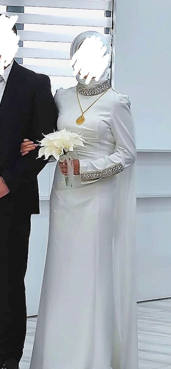 Zarif ve Şık Nikah Abiyesi - Görsel 5