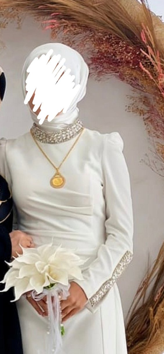 Zarif ve Şık Nikah Abiyesi - Görsel 4