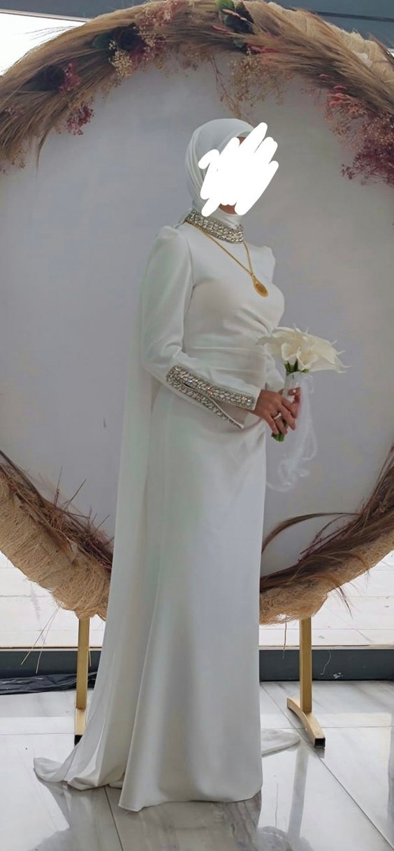 Zarif ve Şık Nikah Abiyesi - Görsel 2