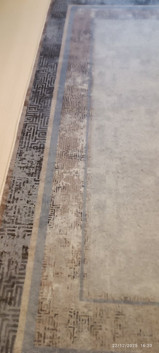 Gri Modern Klasik Halı - Görsel 2