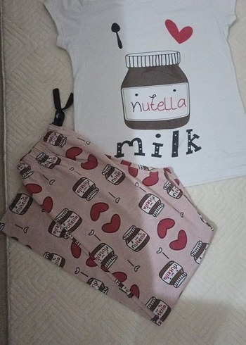 kısa kollu pijama takımı