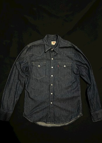 Levis Levi S Koyu Lacivert Denim Gomlek