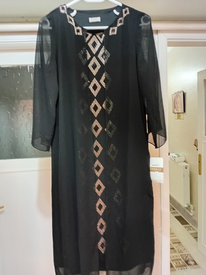 Siyah Desenli  Tuniği - Görsel 3