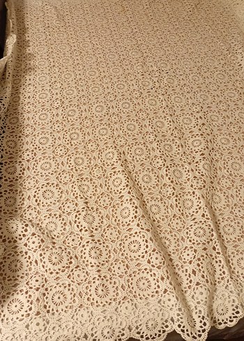 Dantel El örgüsü masa örtüsü - Görsel 2