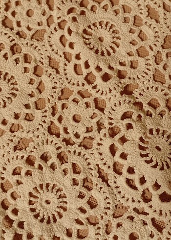 Dantel El örgüsü masa örtüsü - Görsel 5