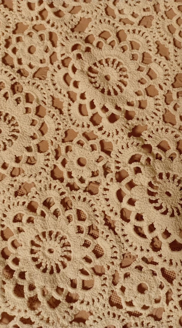 Dantel El örgüsü masa örtüsü - Görsel 5