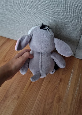  Beden Renk Gri Peluş Hipopotam Oyuncak
