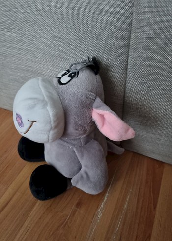  Beden Gri Peluş Hipopotam Oyuncak
