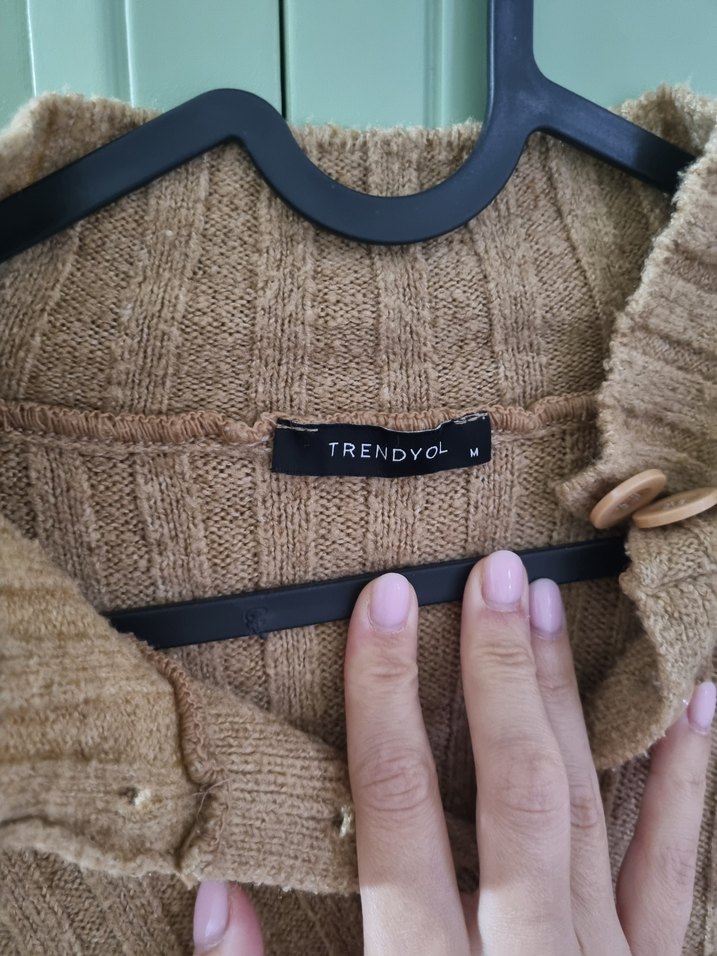 Açık Kahve Kadın Kazak - Görsel 3