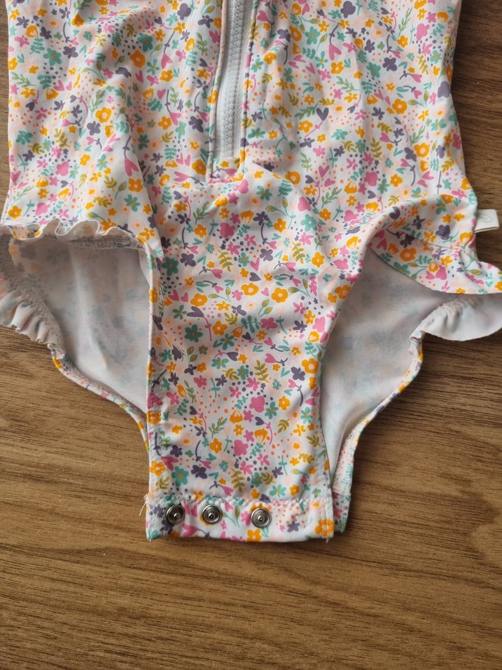 Uzun Kollu Kız Bebek Mayo - Görsel 4