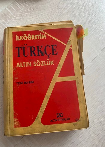 İlköğretim Türkçe Altın Sözlük Yeni Basım