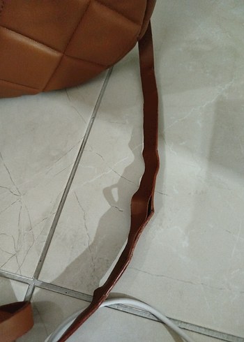 Beden kahverengi Renk Kahverengi Deri Kadın Çanta