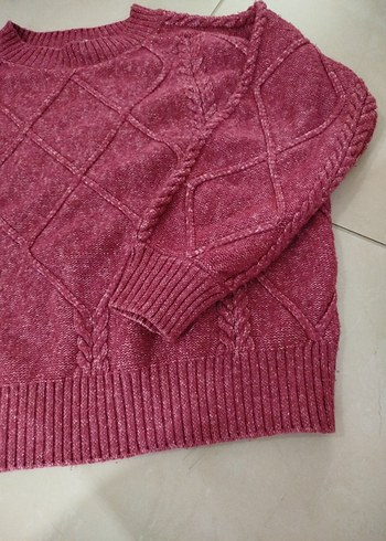 Mango mango Örgü Kadın Kazak, Salaş Kesim, Bisiklet Yaka