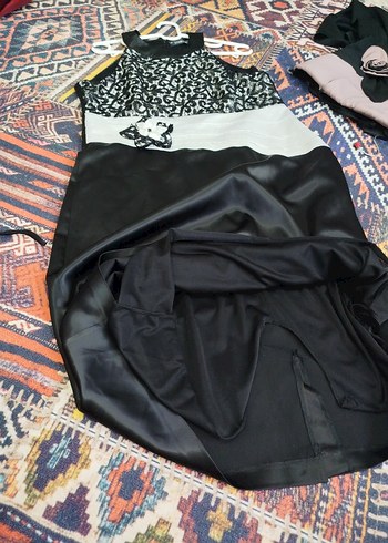 ABİYE Dantel Detaylı Siyah - Görsel 6