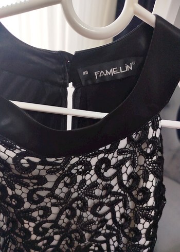 ABİYE Dantel Detaylı Siyah - Görsel 7