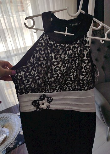 ABİYE Dantel Detaylı Siyah - Görsel 9