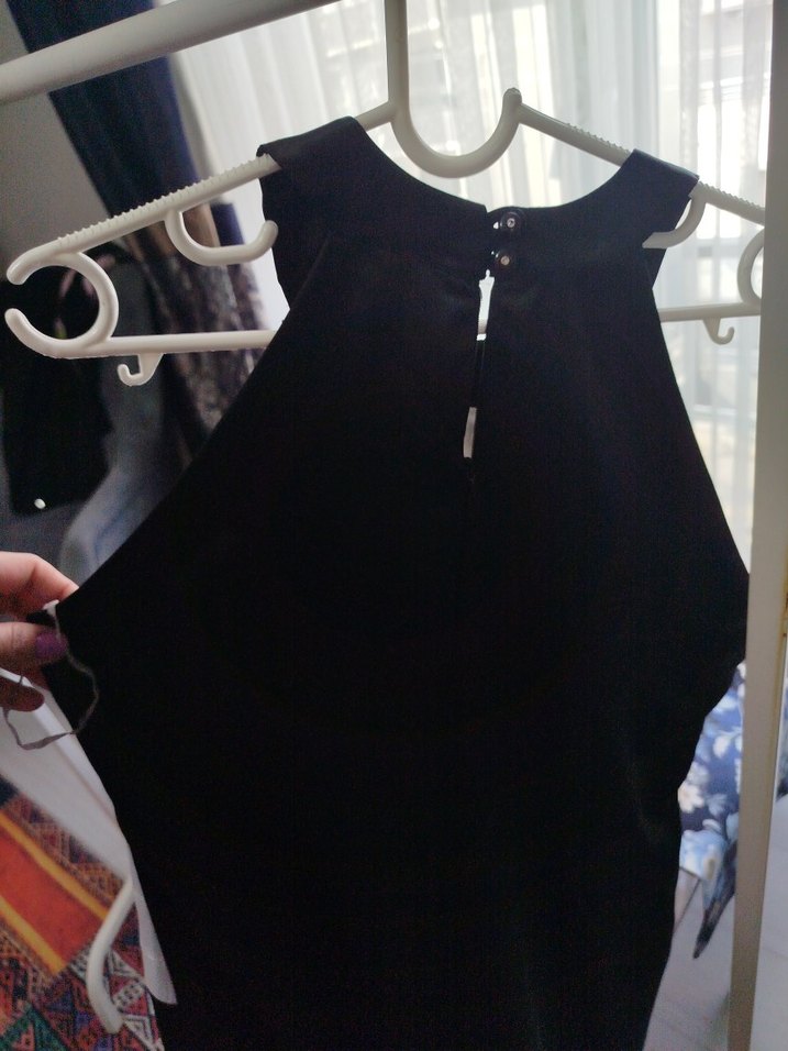 ABİYE Dantel Detaylı Siyah - Görsel 5